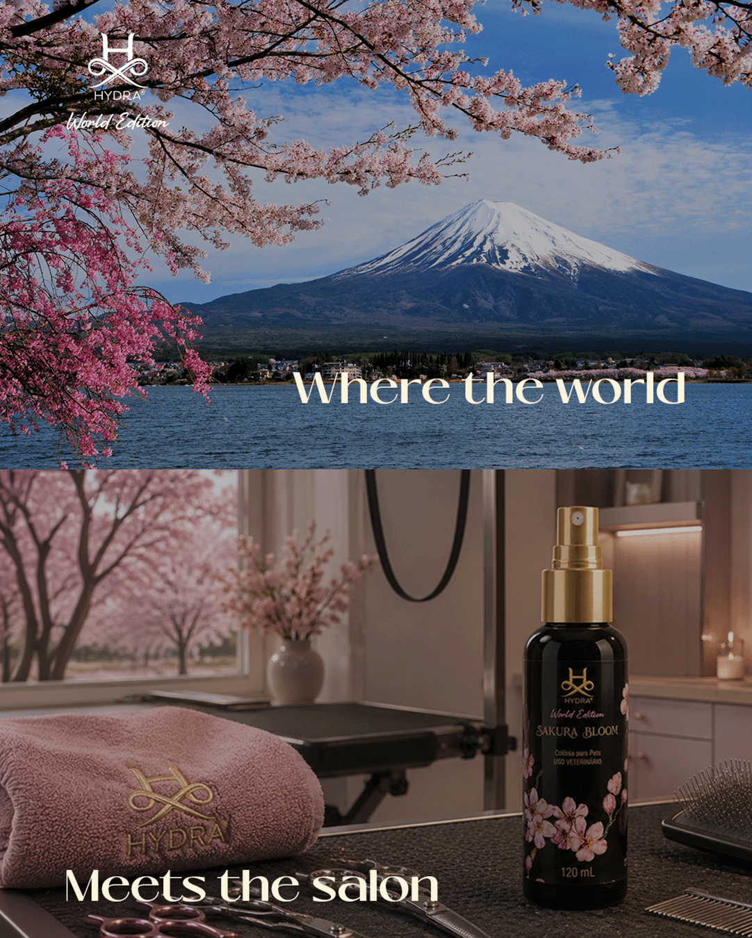 Hydra World Edition: Cologne Sakura Bloom 4.05 oz