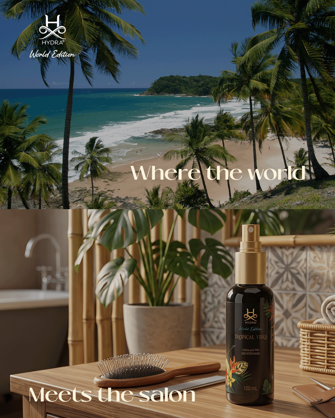 Hydra World Edition: Cologne Tropical Vibes 4.05 oz